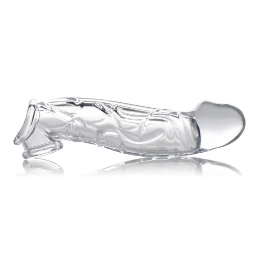 Прозрачная насадка для увеличения члена 2 Inch Clear Extender Sleeve - XR Brands - в Томске купить с доставкой