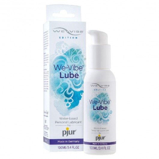 Лубрикант на водной основе We-Vibe Lube - 100 мл. - Pjur - купить с доставкой в Томске