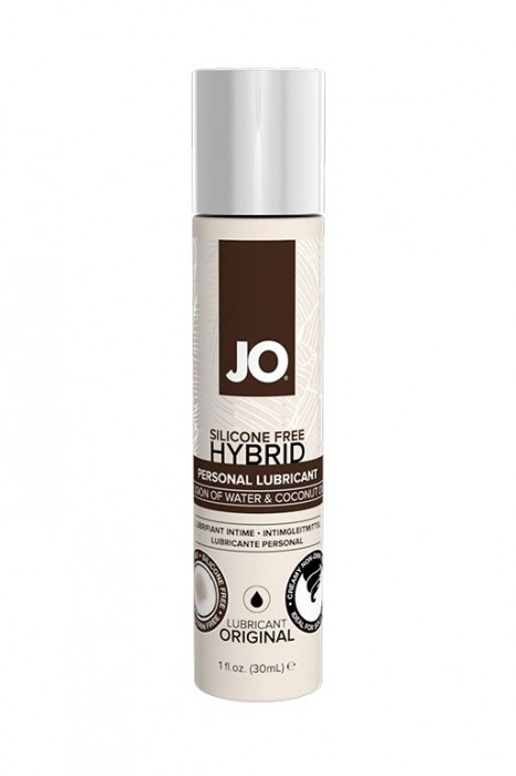 Водно-масляный лубрикант JO Silicon free Hybrid Lubricant ORIGINAL- 30 мл. - System JO - купить с доставкой в Томске