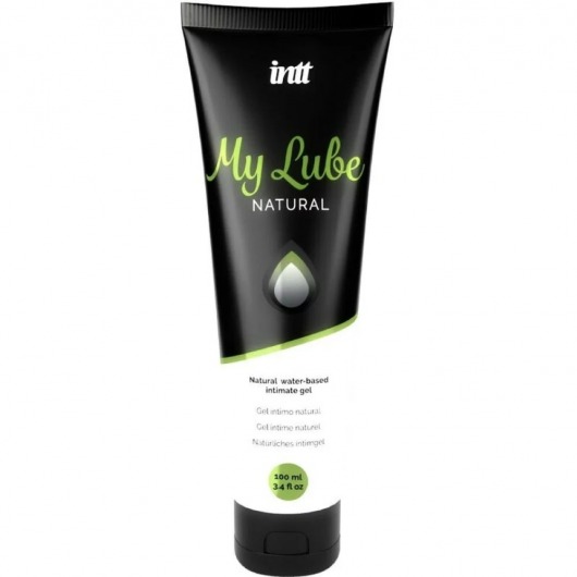 Увлажняющий гель-лубрикант на водной основе  для тела My Lube Natural - 100 мл. - INTT - купить с доставкой в Томске