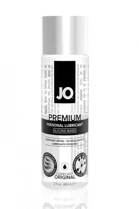 Нейтральный лубрикант на силиконовой основе JO Personal Premium Lubricant - 60 мл. - System JO - купить с доставкой в Томске