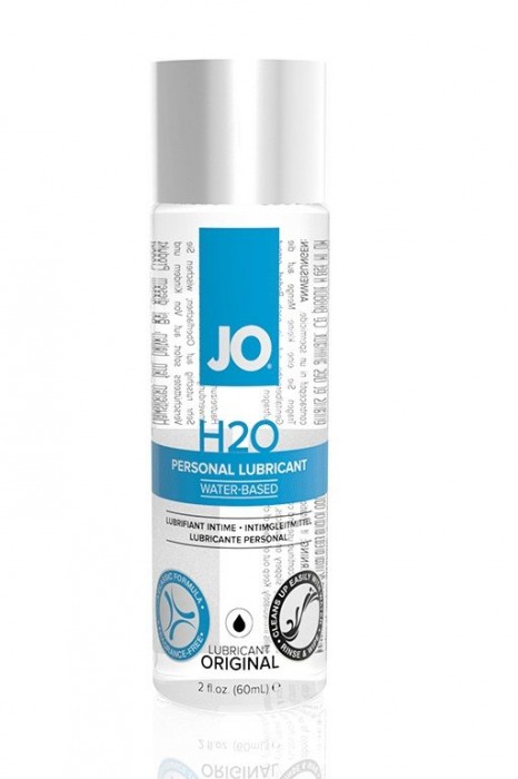 Нейтральный лубрикант на водной основе JO Personal Lubricant H2O - 60 мл. - System JO - купить с доставкой в Томске