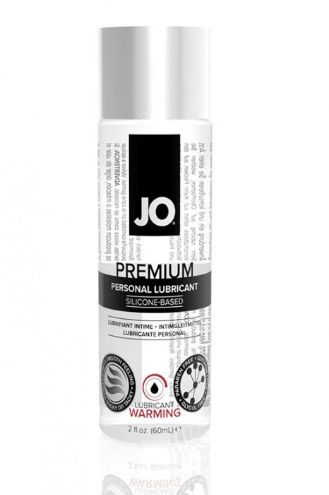 Возбуждающий лубрикант на силиконовой основе JO Personal Premium Lubricant  Warming - 60 мл. - System JO - купить с доставкой в Томске