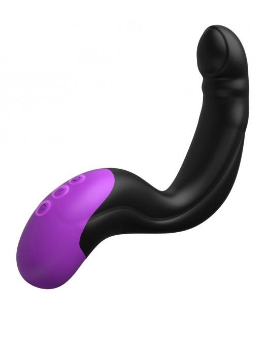 Черно-фиолетовый вибромассажёр простаты Hyper-Pulse P-Spot Massager - Pipedream - в Томске купить с доставкой