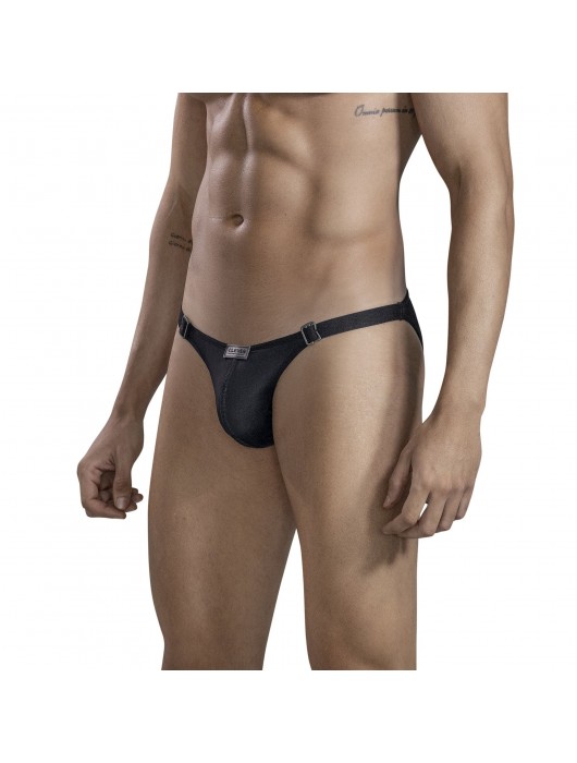 Черные сексуальные трусы-слипы Luxury Brief Slip - Clever Masculine Underwear купить с доставкой