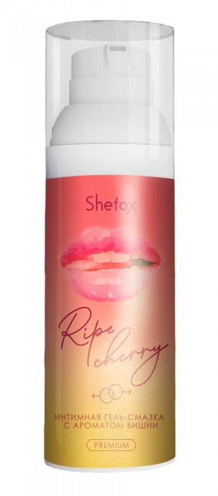 Интимная гель-смазка Shefox Premium «Спелая вишня» - 50 мл. - Shefox - купить с доставкой в Томске