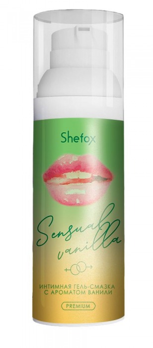 Интимная гель-смазка Shefox Premium «Чувственная ваниль» - 50 мл. - Shefox - купить с доставкой в Томске