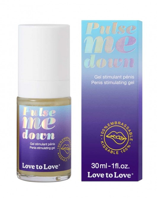 Стимулирующий гель для пениса Pulse Me Down - 30 мл. - Love to Love - купить с доставкой в Томске