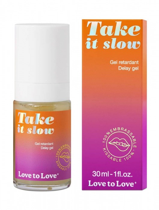 Пролонгирующий гель для мужчин Take It Slow - 30 мл. - Love to Love - купить с доставкой в Томске