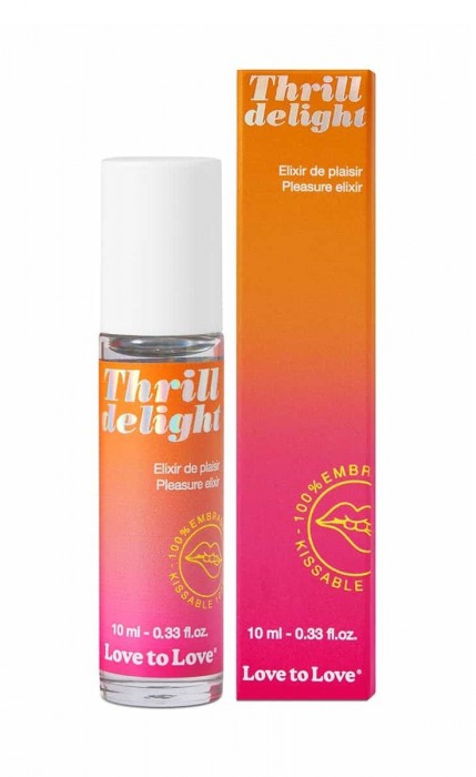 Возбуждающий гель Thrill Delight - 10 мл. - Love to Love - купить с доставкой в Томске