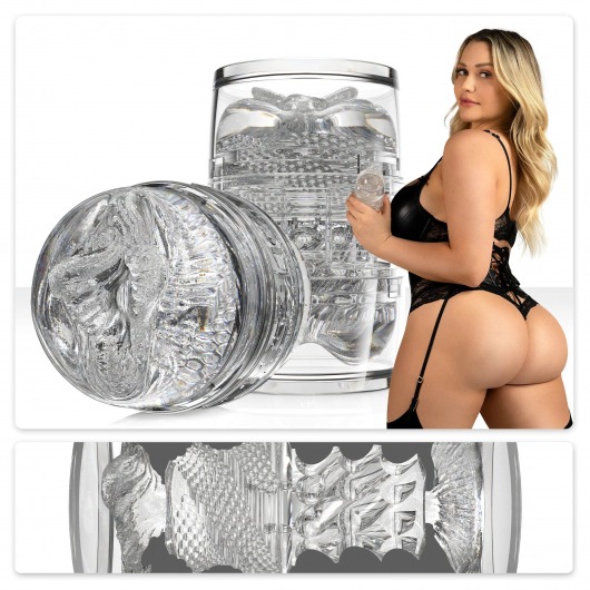 Прозрачный двусторонний мастурбатор Fleshlight Quickshot Mia Malkova - Fleshlight - в Томске купить с доставкой