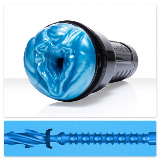 Мастурбатор-вагина Fleshlight Freaks Alien Blue Metallic - Fleshlight - в Томске купить с доставкой