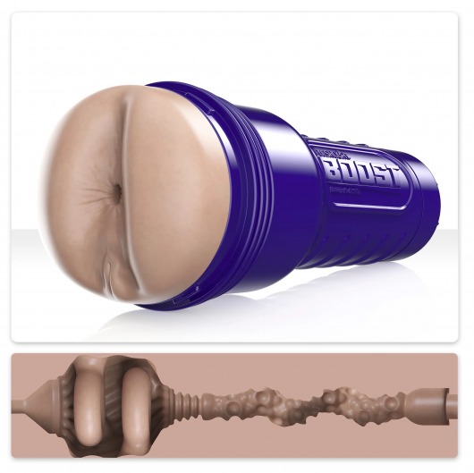 Телесный мастурбатор-анус Fleshlight Boost Blast Female - Fleshlight - в Томске купить с доставкой
