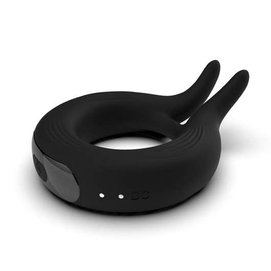Черное эрекционное кольцо Marry Me Rechargeable Vibrating Cockring - Adrien Lastic - в Томске купить с доставкой