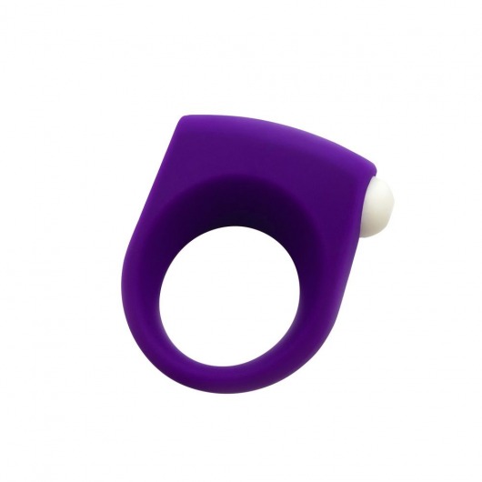 Фиолетовое эрекционное кольцо Puggle Vibrating Ring with Bullet - Adrien Lastic - в Томске купить с доставкой