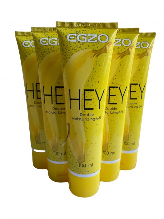 Набор из 5 анальных лубрикантов на водной основе Egzo Hey (по 100 мл.) - EGZO - купить с доставкой в Томске