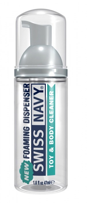 Очищающая пенка для игрушек и тела Toy   Body Cleaner Foamer - 47 мл. - Swiss navy - купить с доставкой в Томске