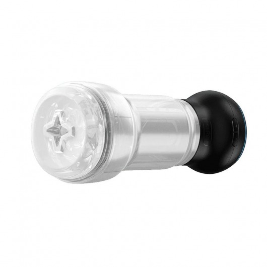 Набор PowerBlow   Feel Pocket Stroker Crystal: мастурбатор и интерактивная насадка - Kiiroo - в Томске купить с доставкой