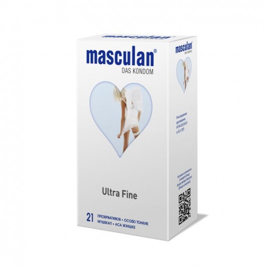 Особо тонкие презервативы Masculan Ultra Fine - 21 шт. - Masculan - купить с доставкой в Томске