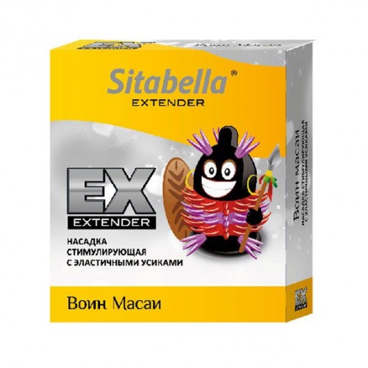 Стимулирующая насадка Sitabella Extender  Воин Масаи - Sitabella - купить с доставкой в Томске