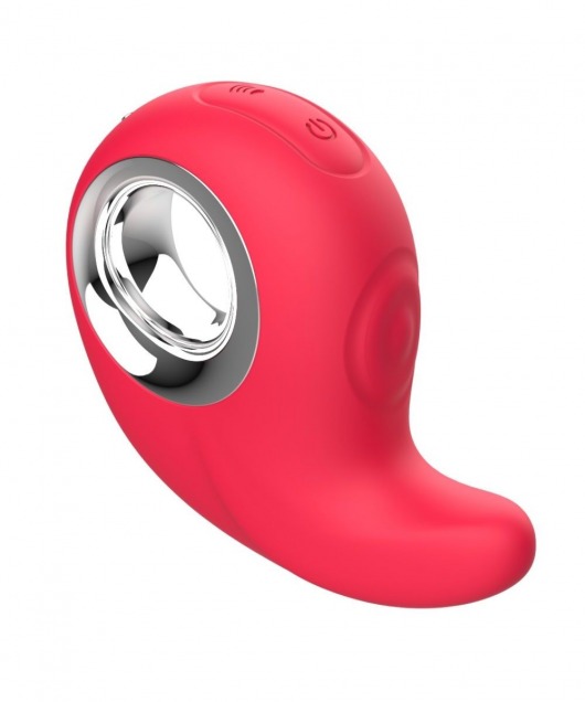 Красный клиторальный массажер с функцией постукивания - Secwell в Томске Красный клиторальный массажер с функцией постукивания - Secwell