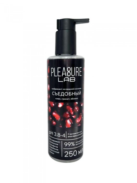 Лубрикант на водной основе Pleasure Lab с ароматом киви, граната и яблока - 250 мл. - Pleasure Lab - купить с доставкой в Томске