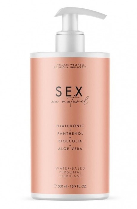 Лубрикант на водной основе Water-based Personal Lubricant - 500 мл. - Bijoux Indiscrets - купить с доставкой в Томске
