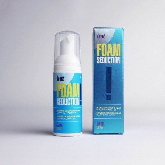Очищающая пенка для тела Foam Seduction - 50 мл. - INTT - купить с доставкой в Томске
