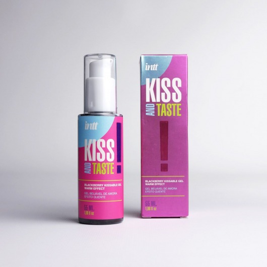 Массажный гель для тела Kiss and Taste - 55 мл. - INTT - купить с доставкой в Томске
