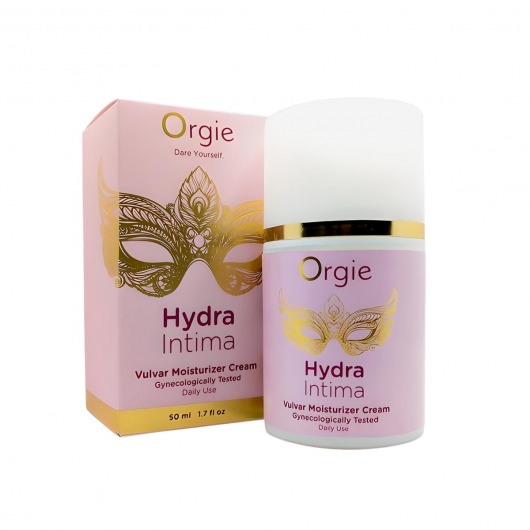 Ежедневный увлажняющий интимный крем Orgie Hydra Intima - 50 мл. - ORGIE - купить с доставкой в Томске Ежедневный увлажняющий интимный крем Orgie Hydra Intima - 50 мл. - ORGIE - купить с доставкой в Томске