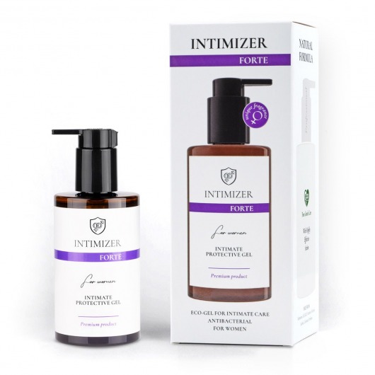 Женский антибактериальный эко-гель для интимного ухода Intimizer Forte - 250 мл. - Intimizer - купить с доставкой в Томске Женский антибактериальный эко-гель для интимного ухода Intimizer Forte - 250 мл. - Intimizer - купить с доставкой в Томске