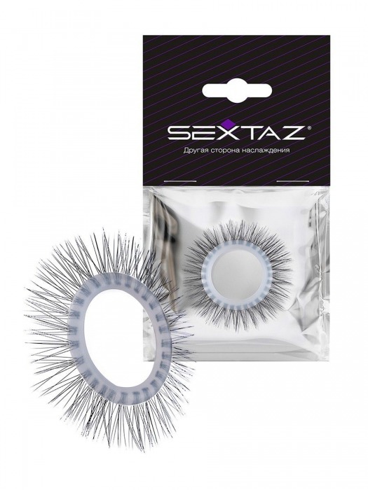 Круглое эрекционное кольцо с «ресничками» - Sextaz - в Томске купить с доставкой