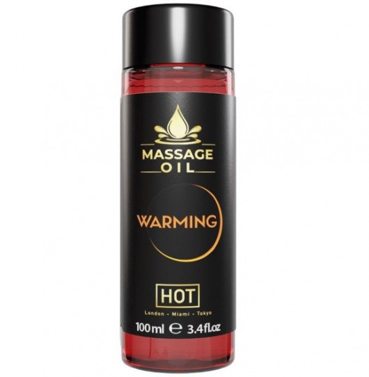 Массажное масло с согревающим эффектом Massage Oil Warming - 100 мл. - HOT - купить с доставкой в Томске
