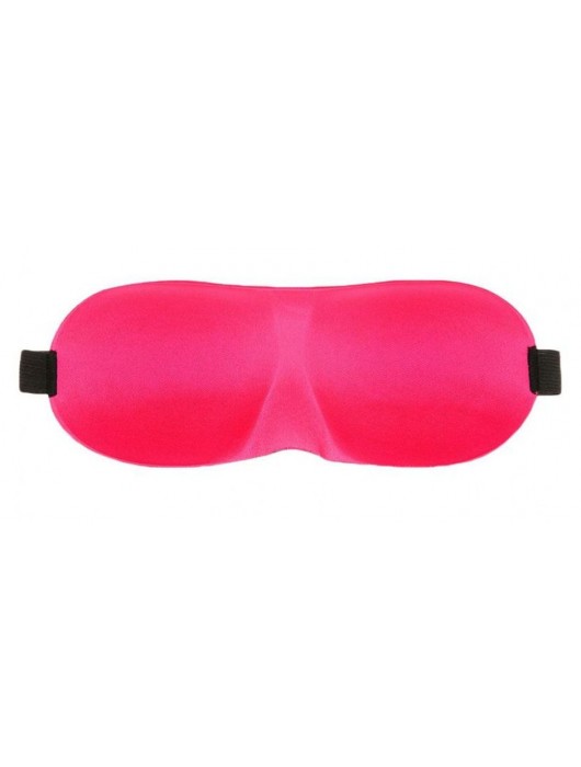 Розовая глухая маска на резинке - Sitabella - купить с доставкой в Томске