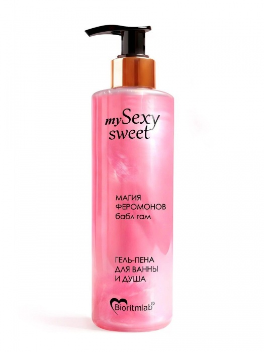Гель-пена для ванны и душа Sexy Sweet с феромонами и ароматом бабл-гам - 200 мл. -  - Магазин феромонов в Томске