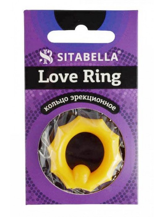 Цветное эрекционное кольцо Love Ring - Sitabella - в Томске купить с доставкой