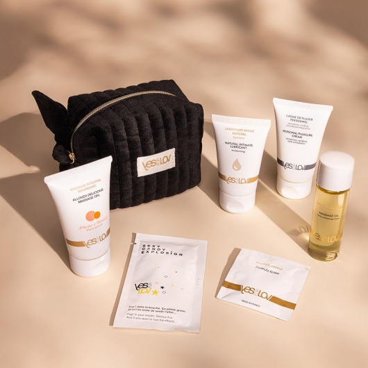 Набор YESforLOV La Trousse Enchantée в черной косметичке - YESforLOV - купить с доставкой в Томске