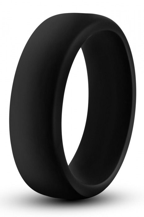 Черное эрекционное кольцо Silicone Go Pro Cock Ring - Blush Novelties - в Томске купить с доставкой