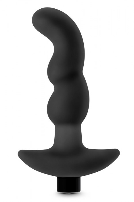 Черный вибромассажер простаты Prostate Massager 03 - 15,2 см. - Blush Novelties - в Томске купить с доставкой