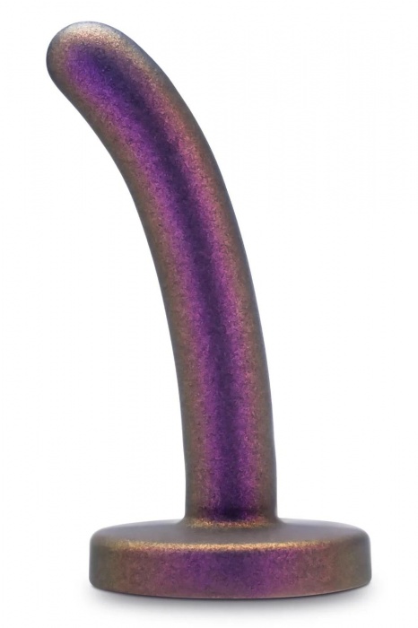 Фиолетовая насадка с гладкой поверхностью Surrender 4.75 Inch Beginner Pegging Dildo - 12 см. - Blush Novelties - купить с доставкой в Томске