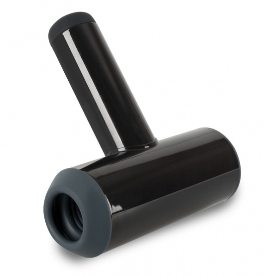 Черный мастурбатор с удобной ручкой Masturbator with 2 Functions - Orion - в Томске купить с доставкой