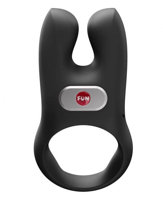 Черное эрекционное виброкольцо Nos - Fun Factory - в Томске купить с доставкой