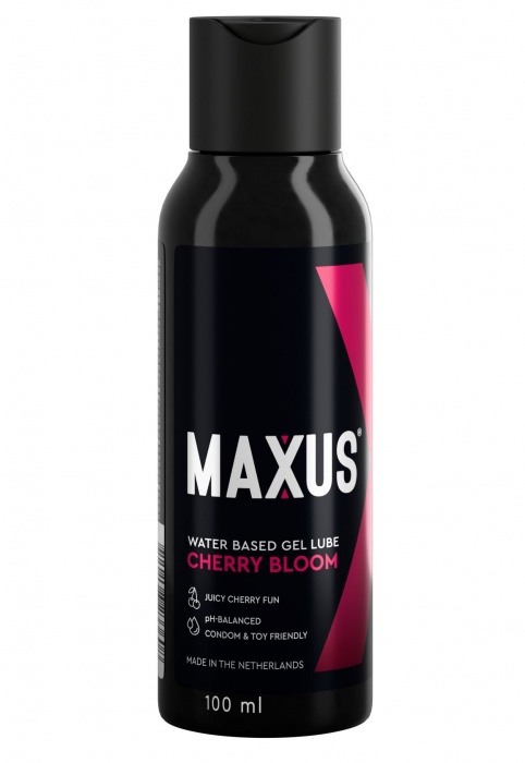 Лубрикант на водной основе MAXUS Cherry Bloom - 100 мл. - Maxus - купить с доставкой в Томске
