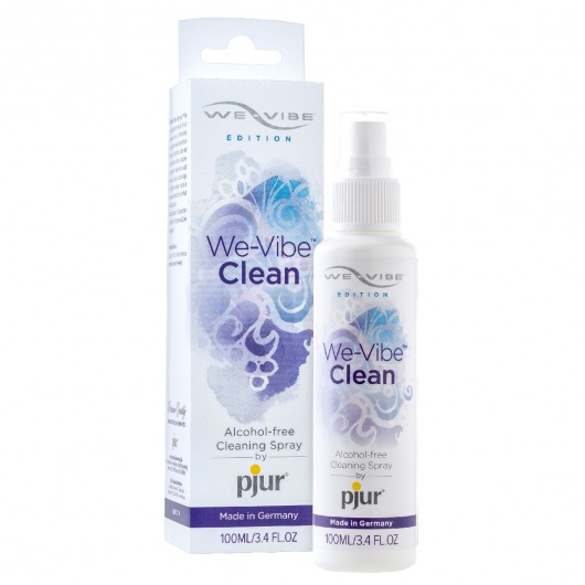 Очиститель для игрушек без спирта We-Vibe Clean - 100 мл. - Pjur - купить с доставкой в Томске