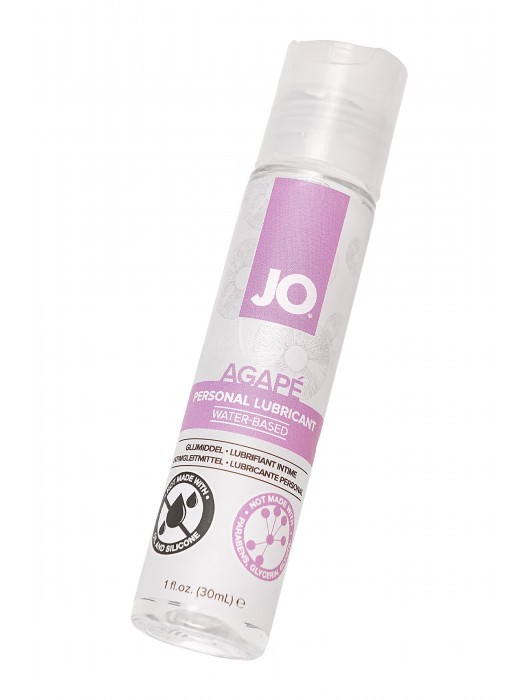 Лубрикант на водной основе для женщин JO AGAPE ORIGINAL - 30 мл. - System JO - купить с доставкой в Томске
