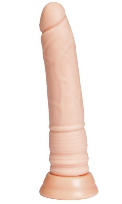 Телесный фаллоимитатор A-toys с присоской - 22 см. - A-toys купить с доставкой в интернет-магазине Orgasmix в Томске Телесный фаллоимитатор A-toys с присоской - 22 см. - A-toys