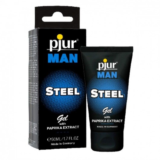 Эрекционный гель для пениса pjur MAN Steel Gel - 50 мл. - Pjur - купить с доставкой в Томске