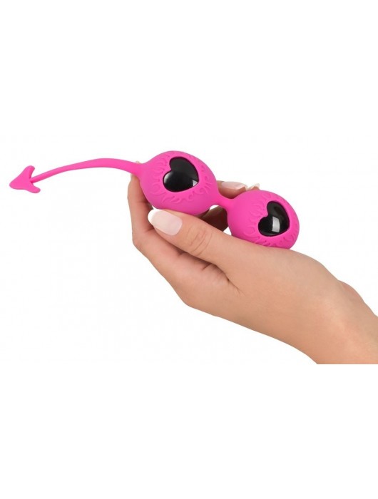 Вагинальные шарики в силиконовой оболочке Devils Balls - Orion