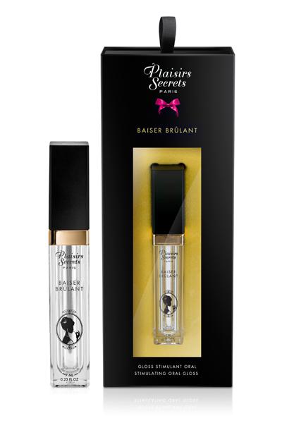 Стимулирующий блеск для губ Baiser Brulant Gloss Plaisirs Secrets - 7 мл. - Plaisir Secret - купить с доставкой в Томске