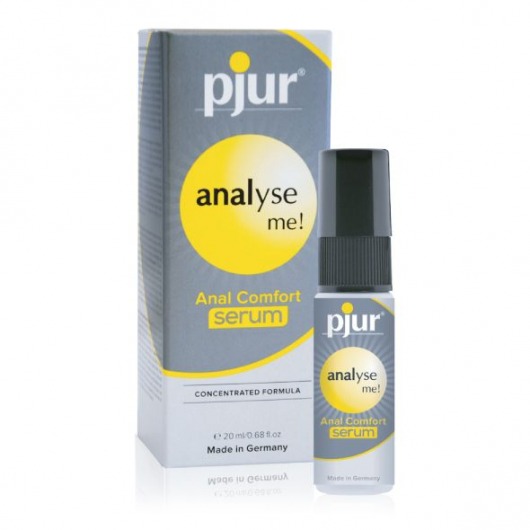 Анальный спрей pjur ANALYSE ME Serum - 20 мл. - Pjur - купить с доставкой в Томске